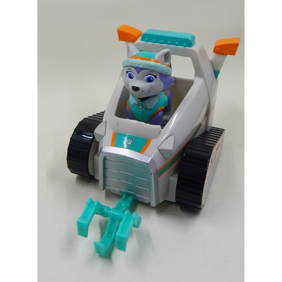 Paw Patrol Super Paws Toys - Everest Snowmobile Spin Master - Picture 11 of 12